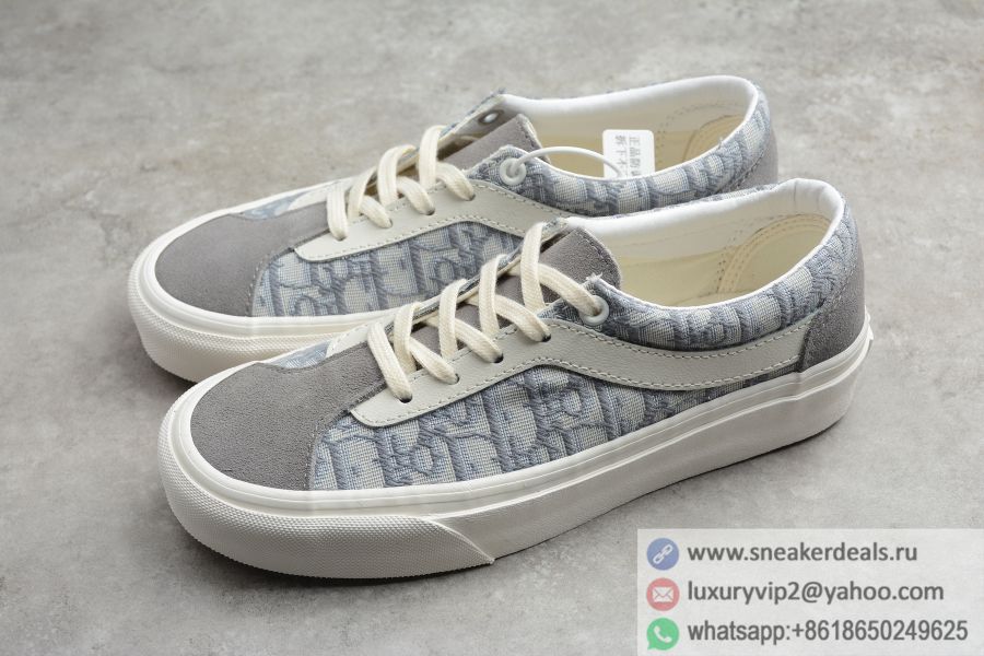 Dior x Vans Bold Ni Low Grey VN0A3WLVESO Unisex Shoes